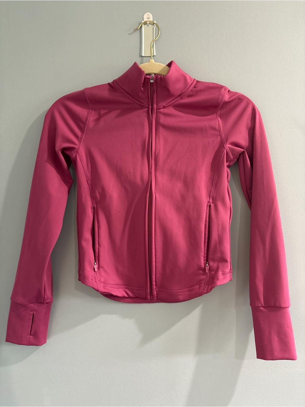 abercrombie kids Hot Pink Zip-Up Active Jacket